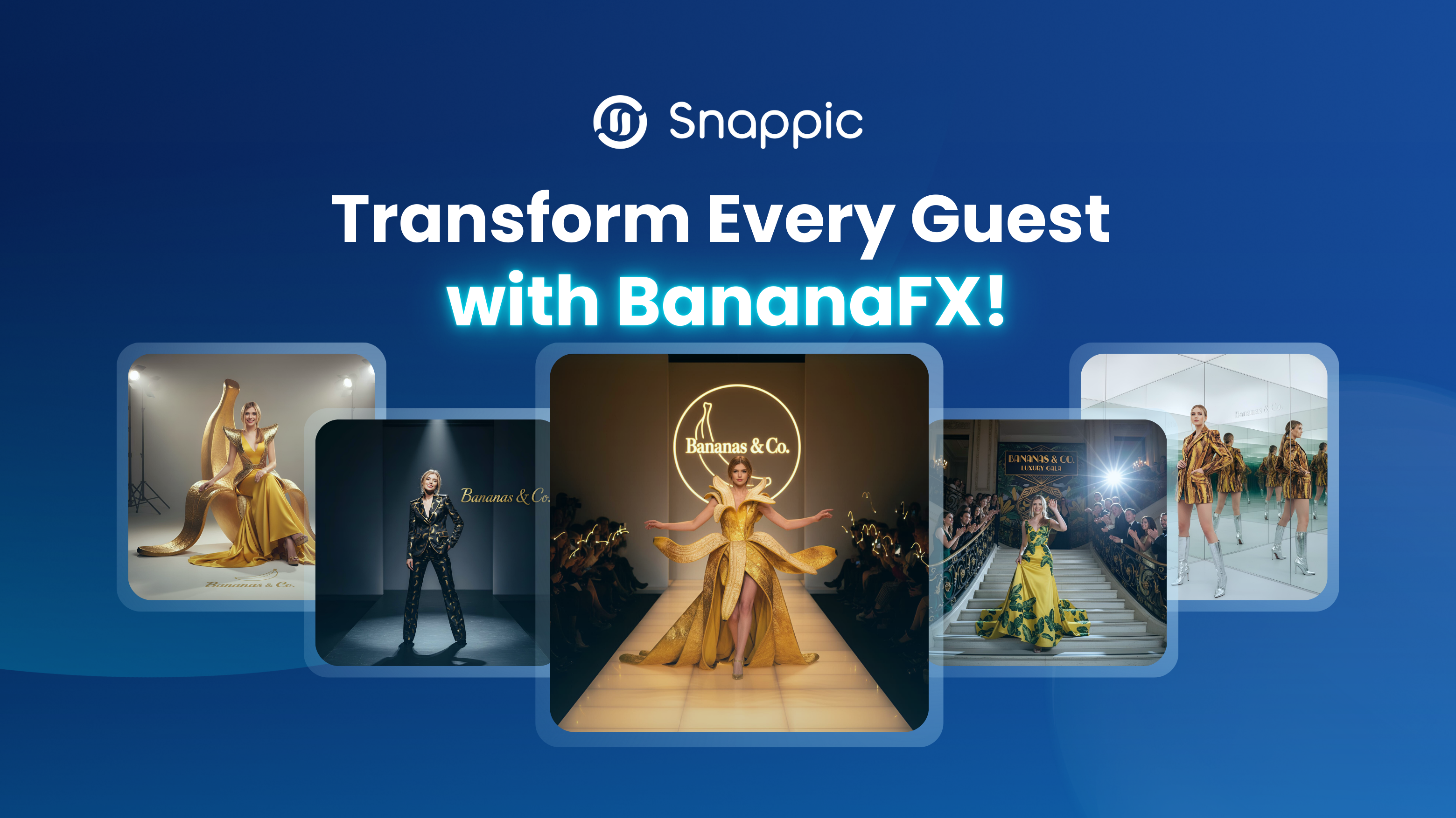 BananaFX by Snappic: The New AI Photo Booth Filter Transforming Event Photos