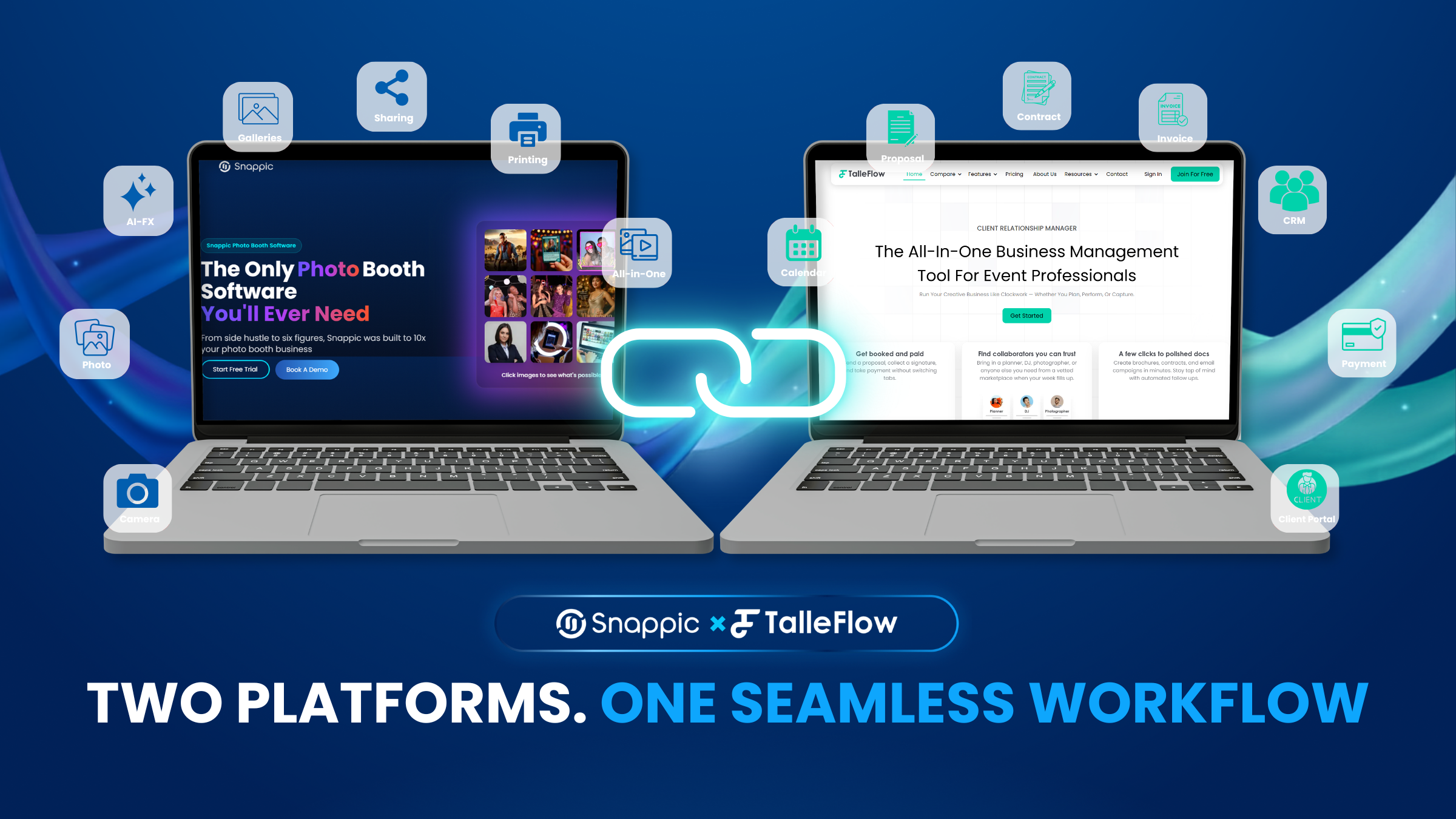 Snappic + TalleFlow: Photo Booth Business Management